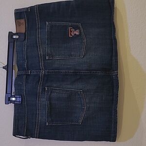 Varsity Sports Denimatrix, S 12, TTU Denim Custom Mini Skirt